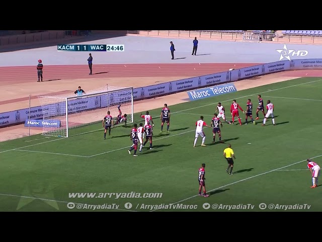 الكوكب المراكشي 2-1 الوداد البيضاوي هدف رضى الزهراوي