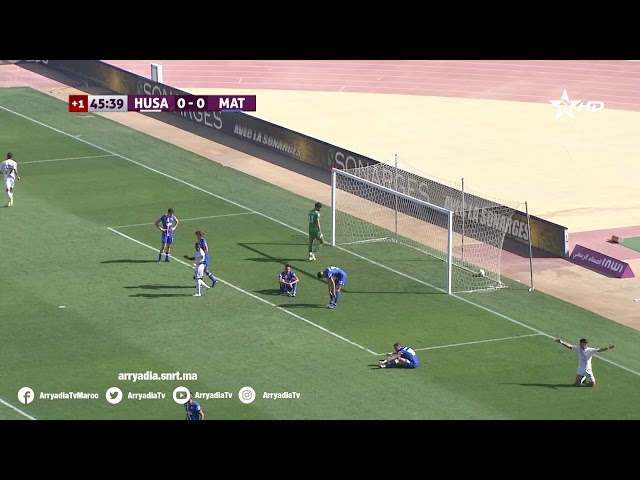 حسنية أكادير 1-0 المغرب التطواني هدف عبد الرحيم مقران في الدقيقة 45+1