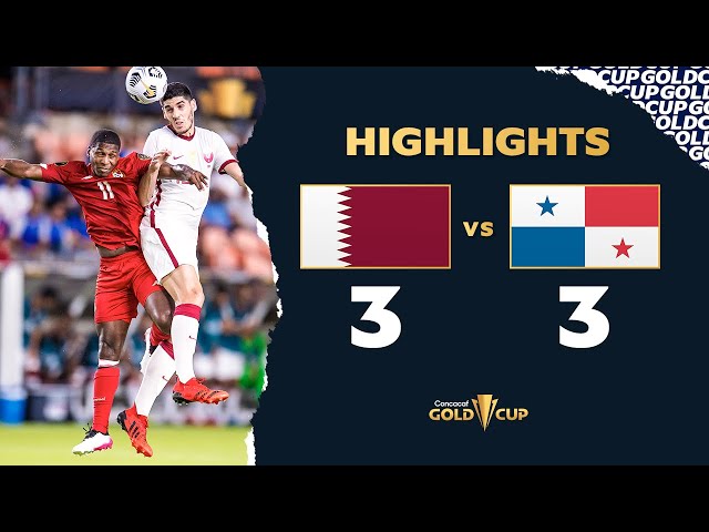 أهداف مباراة قطر وبنما 3-3 (الكأس الذهبية)