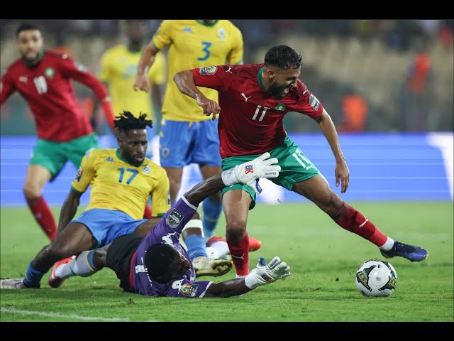 فيديو.. ملخص مباراة المغرب والغابون