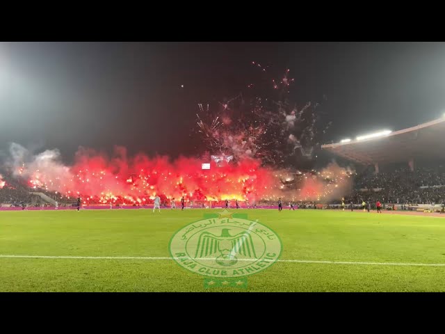 كواليس مباراة الرجاء و المغرب التطواني 1-0 / أجواء احتفالية من جماهير الرجاء