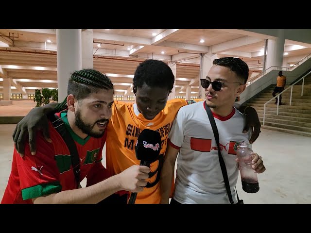الجماهير الإيفوارية تشكر المنتخب المغربي بعد هزم زامبيا الذي مكن كوت ديفوار للتأهل