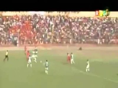 هدف حورية كوناكري الغيني في مرمى الرجاء البيضاوي