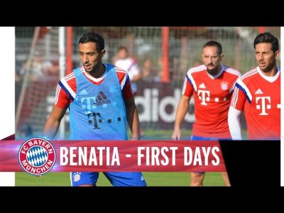 بنعطية في تداريب الباييرن