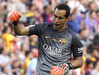 برافو حارس برشلونة يحطم رقما قياسيا في الدوري الاسباني