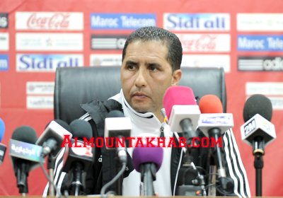 بنعبيشة:أشركنا الفريق الثاني ونعاني من نقص في4 مراكز