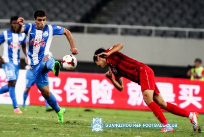 حمد الله ثاني هدافي الصين