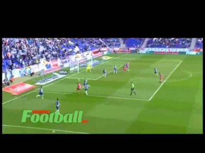 هدف يوسف العرابي في مرمى إسبانيول برشلونة