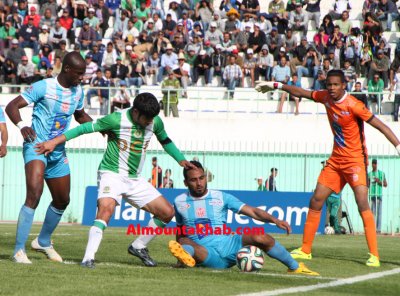 مباراة أولمبيك خريبكة وحسنية أكادير بدون جمهور