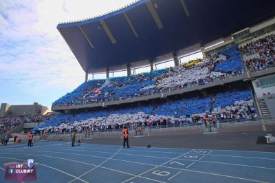 جماهير اتحاد طنجة يتضامنون مع فريقهم