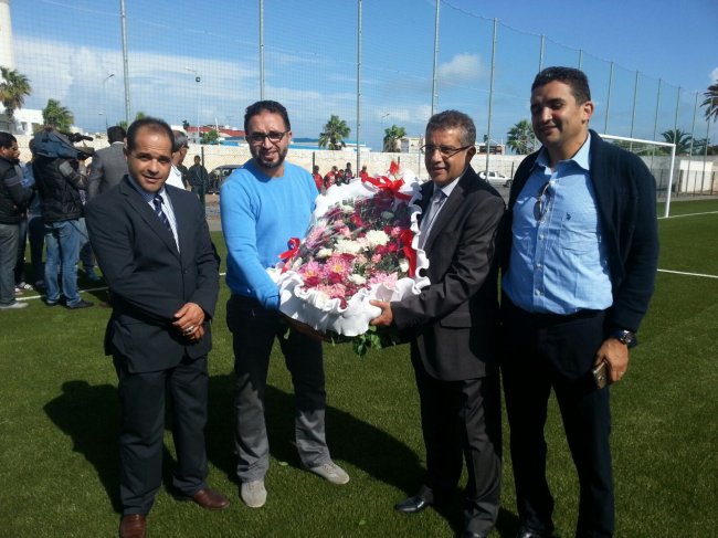 تسليم ملعب أحمد لشهب للرجاء الجديدي