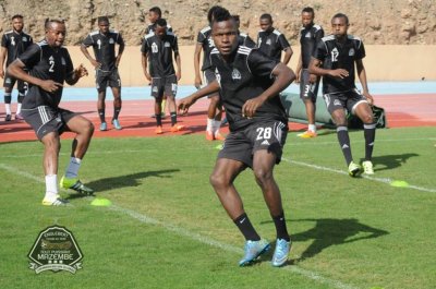 بالصور.. تي بي مازمبي يواصل تربصه بمراكش قبل مواجهة اتحاد الجزائر