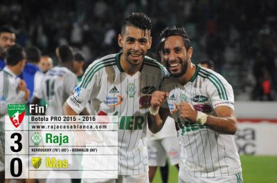 الرجاء طرد النحس و فاز بثلاثية