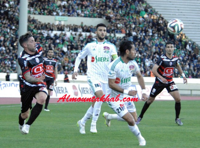 نتائج آخر خمس مباريات بين الرجاء والمغرب التطواني بالدار البيضاء