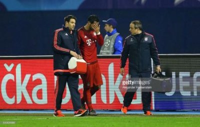 بنعطية غادر مباراة الأبطال مصابا