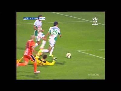 هدف مباراة الرجاء البيضاوي والنهضة البركانية