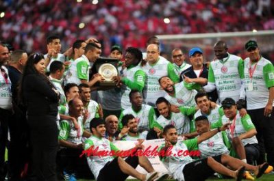 لاعبو الأولمبيك توصلوا بمنحة الظفر بلقب كأس العرش