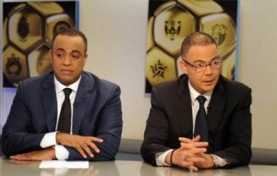 لقجع حاضر بمباراة الديربي