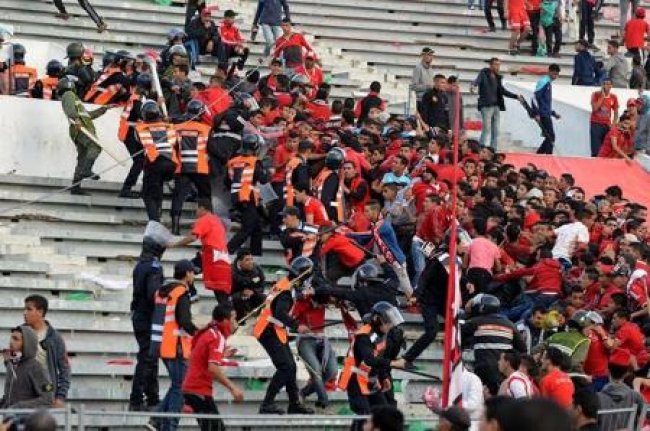 الجامعة تشجب بقوة شغب الديربي