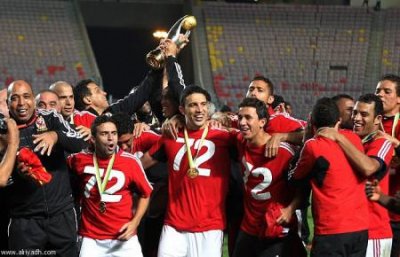 الأهلي المصري أكثر الأندية تتويجا في العالم ب 20 لقبا