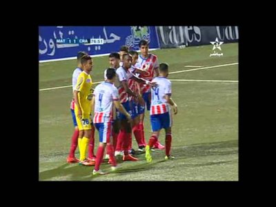 اهداف مبارة المغرب التطواني ضد شباب الريف الحسيمي