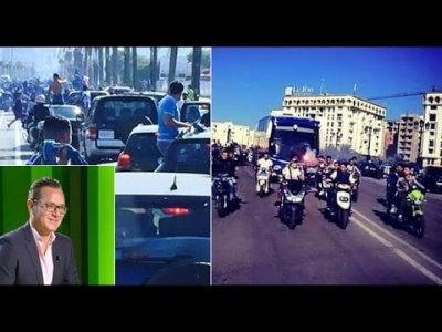 من الفندق إلى الملعب جماهير طنجة ترافق حافلة الفريق