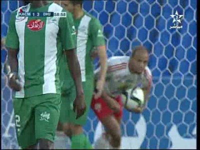 اهداف مبارة الكوكب المراكشي ضد الدفاع الجديدي