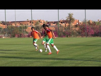 فيديو.. المنتخب الوطني الأولمبي يواصل تربصه الإعدادي لمباراة الكامرون