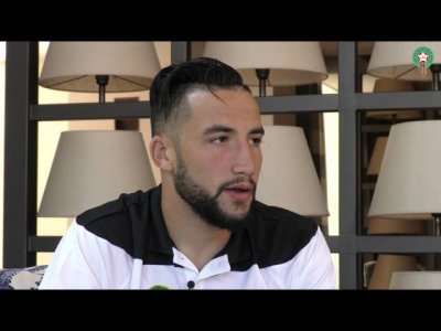 بدر الدين بنعاشور :  طموحي اللعب رفقة المنتخب الأول  