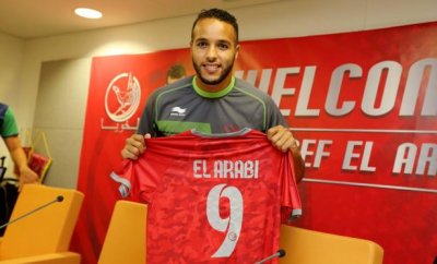 يوسف العرابي : جئت للخويا من أجل الفوز بالألقاب