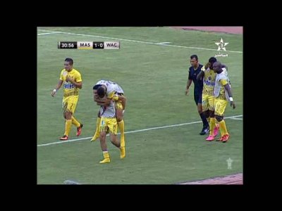 هدف المغرب الفاسي في شباك الوداد الرياضي