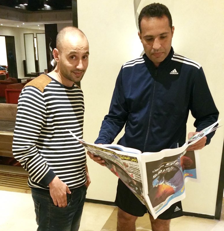 مدرب الزمالك مؤمن سليمان حصريا ل المنتخب 