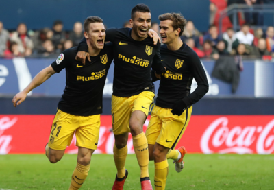 الأتلتي يخرج من محنته بثلاثية ممتعة على أرض أوساسونا