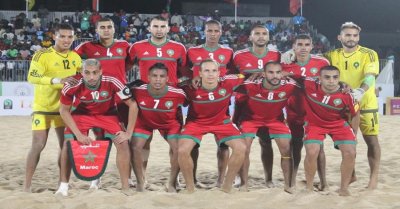 هذه رتبة المنتخب الوطني لكرة القدم الشاطئية في كأس إفريقيا