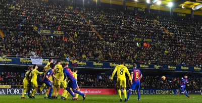 بطولة اسبانيا: ميسي ينقذ برشلونة من فخ فياريال