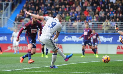 ريال مدريد يسحق إيبار رغم غياب رونالدو وبيل