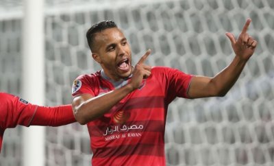 ثنائية العرابي تقود لخويا لفوز عريض