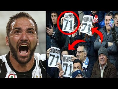 ما سر الرقم 71 الذي رفعته جماهير نابولي ضد غونزالو هيغواين؟