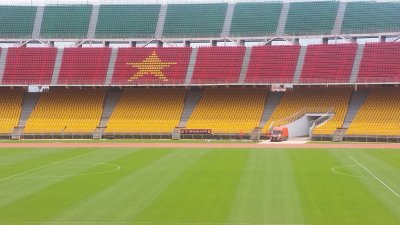 بالصور.. ملعب أحمدو أحيجو الذي يستقبل مواجهة الأسود