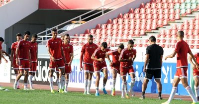 الأسود أنهوا تحضيراتهم لنزال مصر