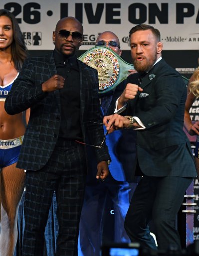 ملاكمة نزال القرن: مايويذر-ماكغريغور في أرقام