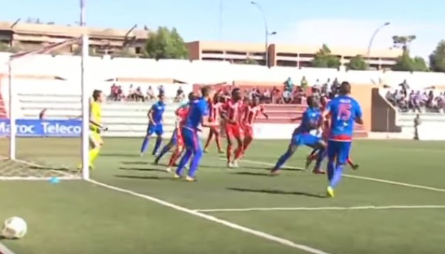 شباب خنيفرة يسقط حمامة تطوان