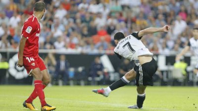 بطولة اسبانيا: فالنسيا الوصيف يسحق اشبيلية برباعية بيضاء