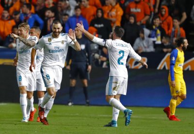 عصبة ابطال اوروبا: ريال وبشيكتاش يلحقان بالمتأهلين واشبيلية يحبط ليفربول