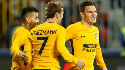 اتلتيكو مدريد يفوز على الاهلي في مباراة  ضد الارهاب من اجل السلام 