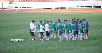 اليوم الاول للمنتخب المحلي في معسكره الإعدادي