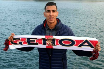 بالصور يميق وصل لجنوة وهذا ما صرح به