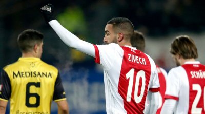 هدف عالمي لحكيم زياش أمام رودا