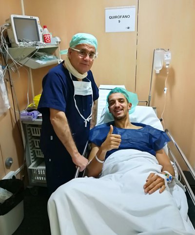 بالصورة.. ريال مدريد يدعم زهير فضال