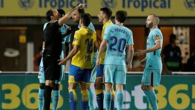 أول تعادل للاس بالماس وبرشلونة منذ 16 عاما